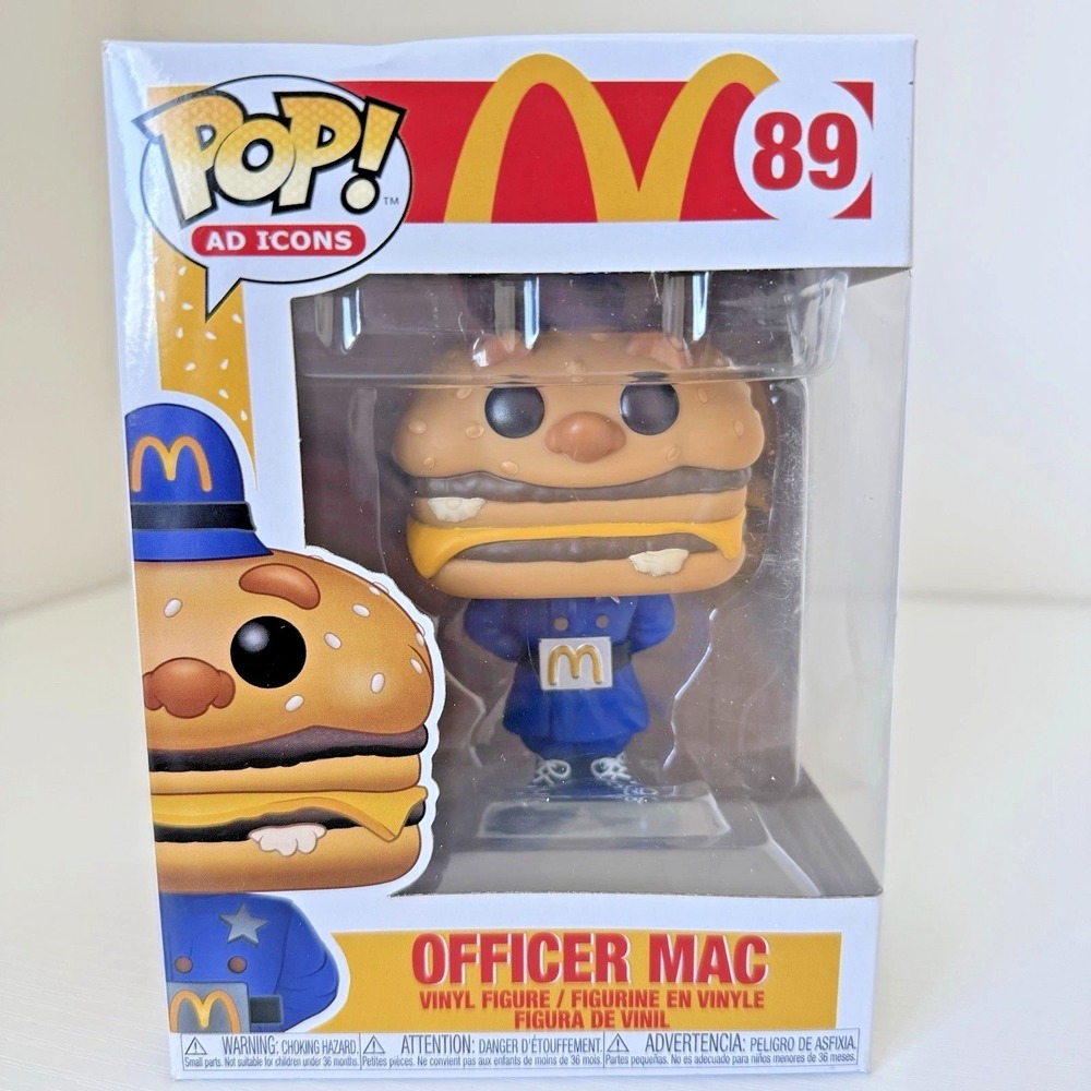Officer Mac 89 Funko Pop Ad Icons McDonald's Vinyl Figure New Vaulted Rare
